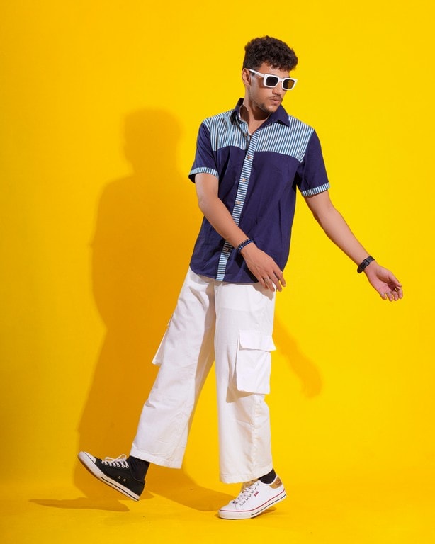 Blue Berry Stripes Shirt Main image