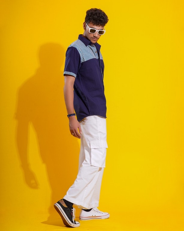 Blue Berry Stripes Shirt