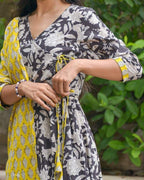 Noir Vine Angrakha Nursing Set