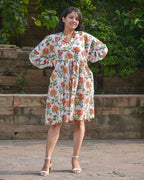 Orchid White Shirt Dress