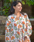 Orchid White Shirt Dress