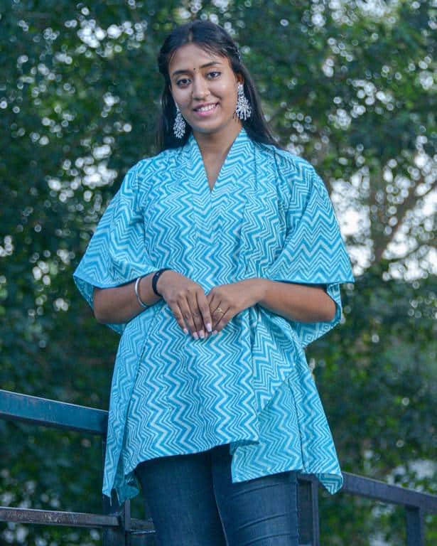 Pristine Short Nursing Kaftan