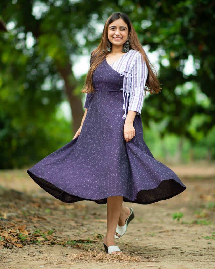 Purple Petunia Dress