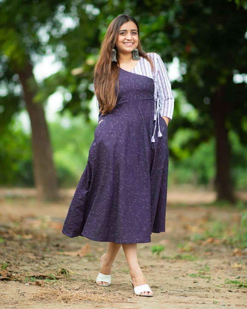 Purple Petunia Dress