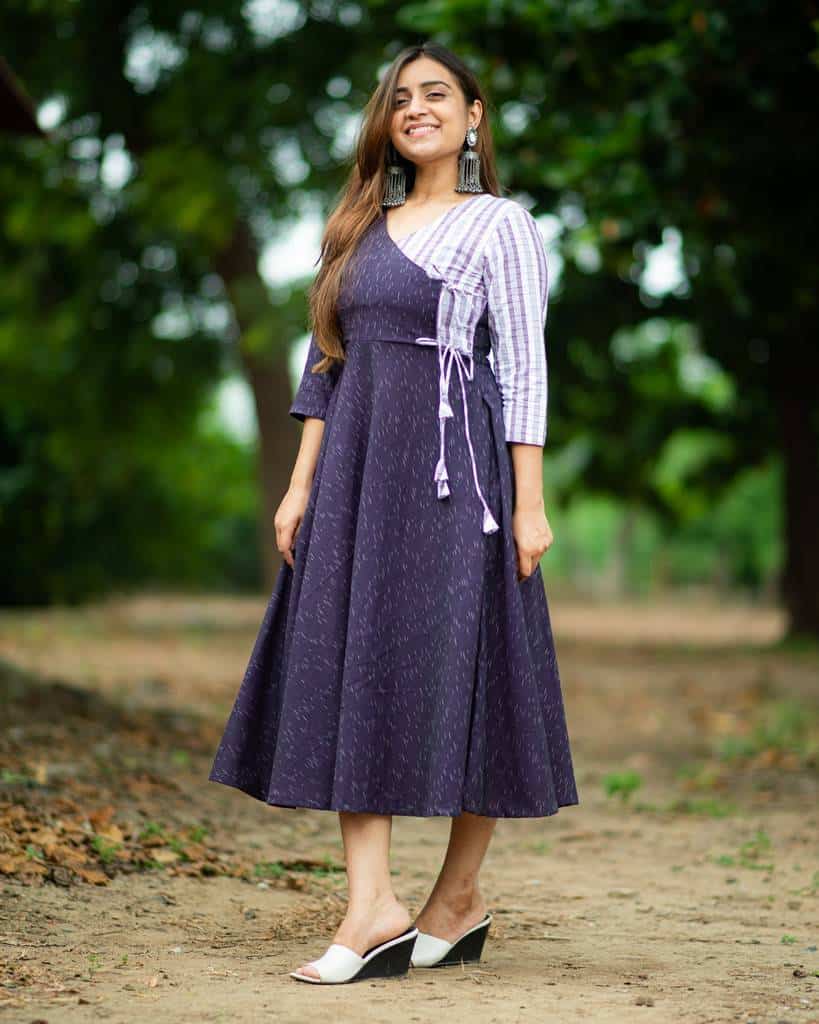 Purple Petunia Nursing Dress