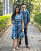 Indigo Warli Couple