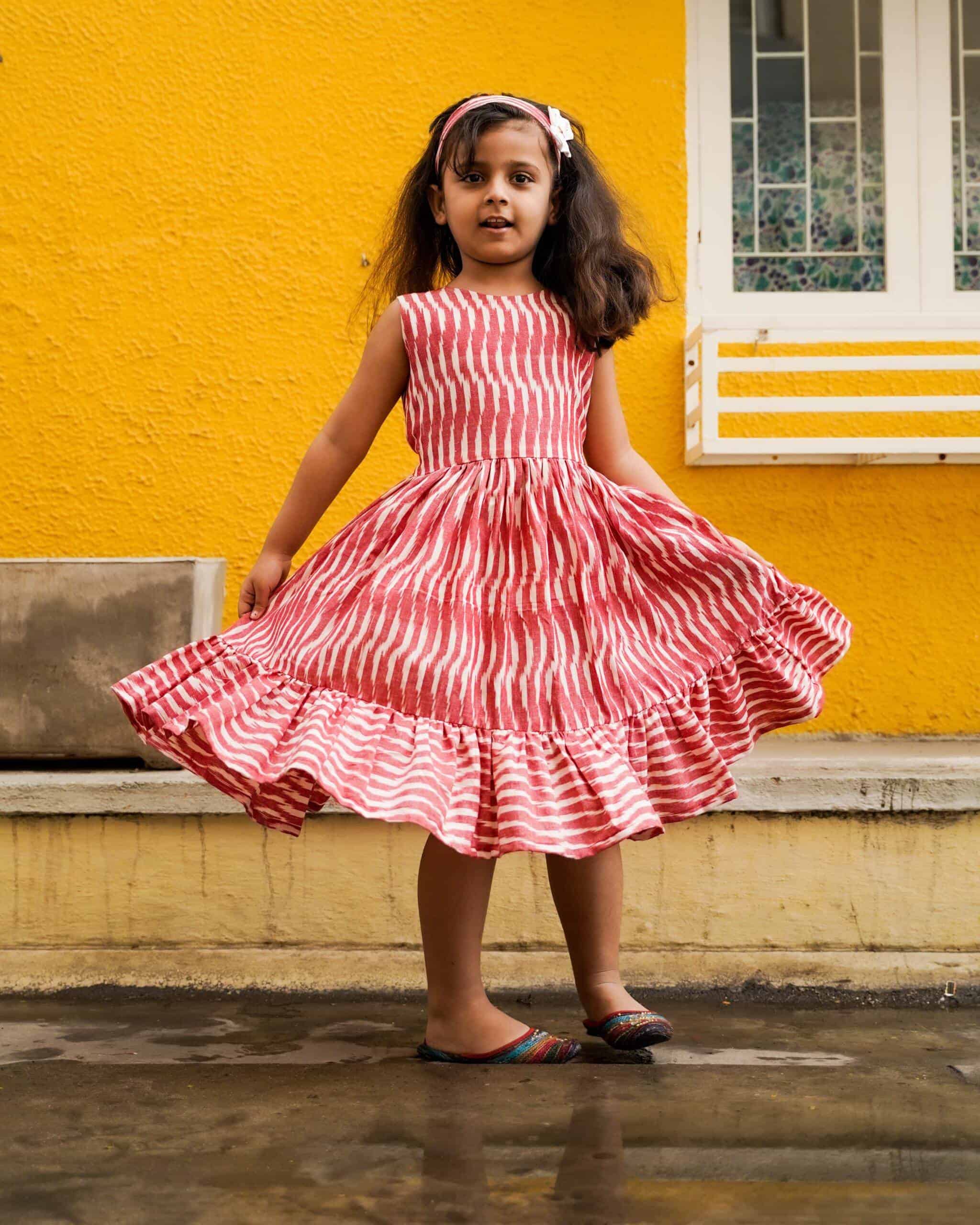 Pink Pinnacle Kids Dress