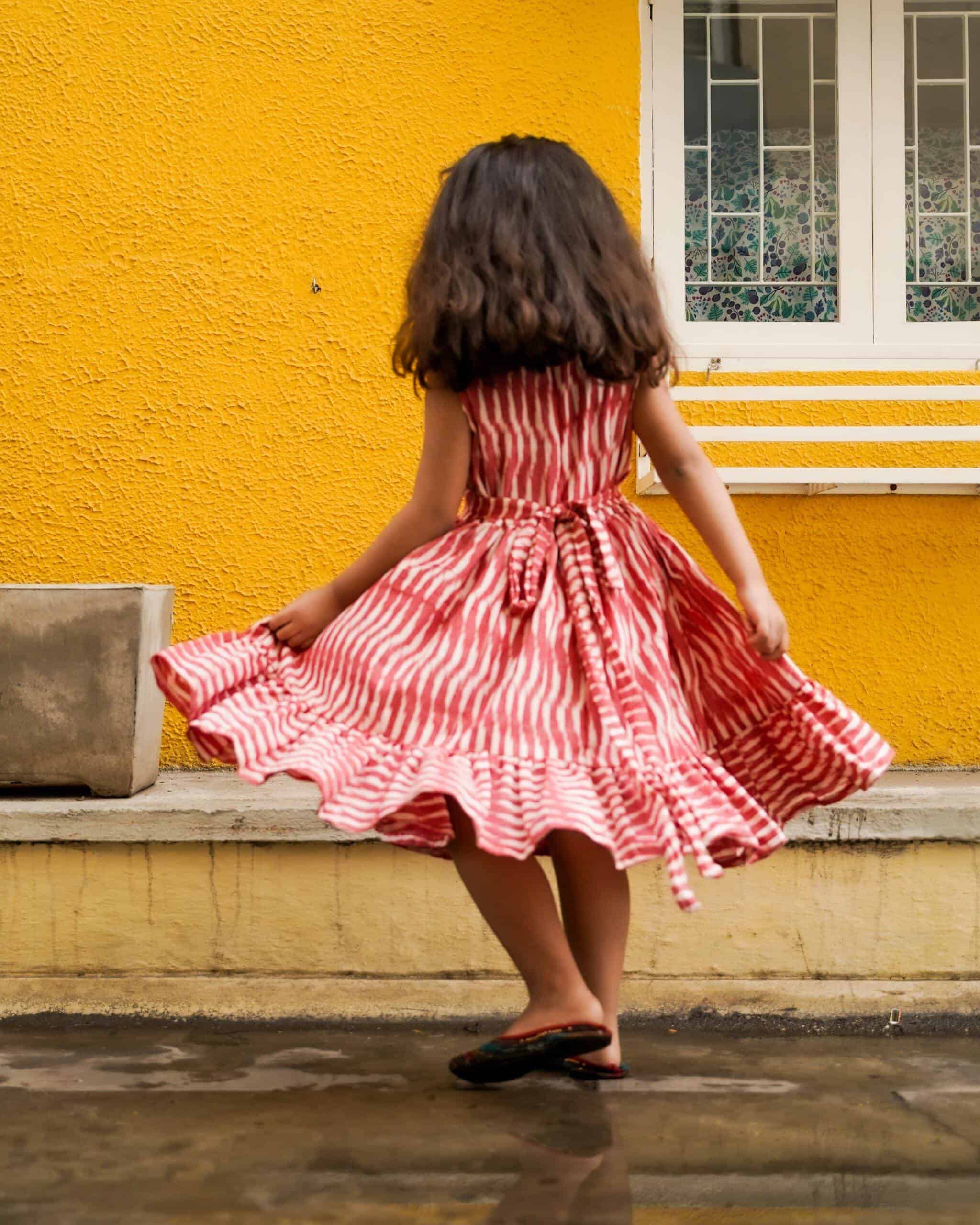 Pink Pinnacle Kids Dress