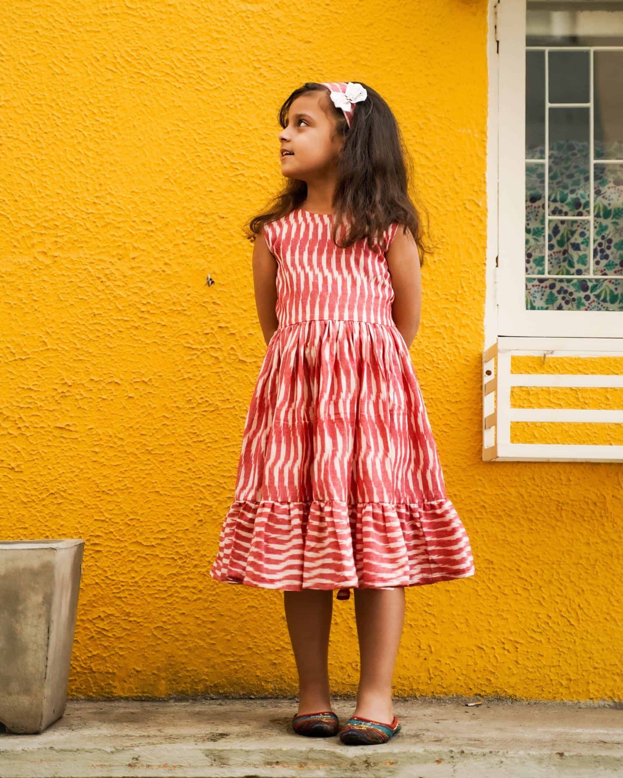 Pink Pinnacle Kids Dress Main image