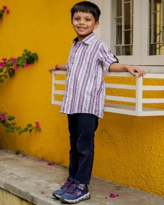 Purple Petunia Kids Shirt