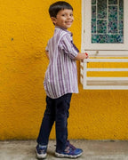 Purple Petunia Kids Shirt