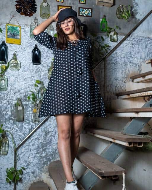 Soma A-line Mini Dress