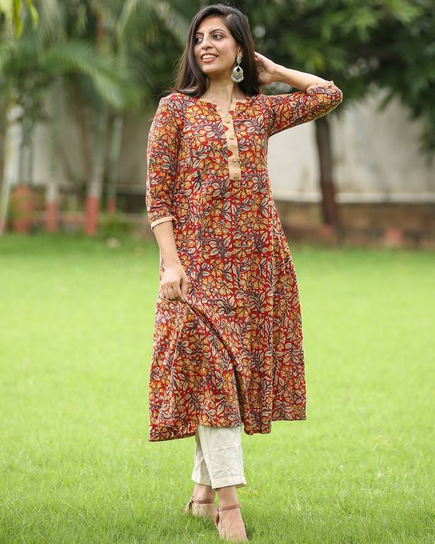 Tangerine Mist Dress With Pant