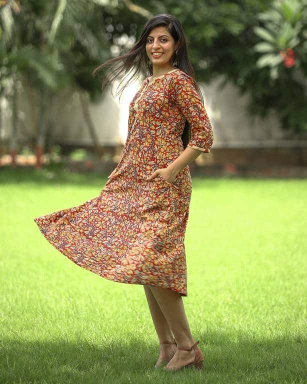 Tangerine Mist Dress