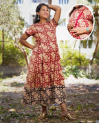 Queen Red Maternity Dress