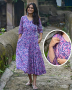 Water Lily Nursing Dress