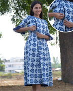 Aries Dappled Nursing Dress