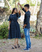 Ocean Black Couple Set