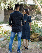 Ocean Black Couple Set