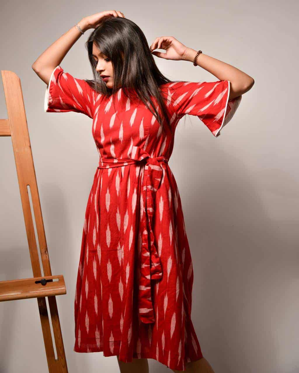 Cherry Blossom Nursing Dress Secondary image