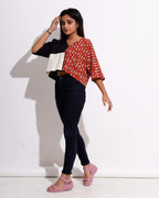 Fish Red Crop Top