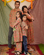 Basil Floral Co-ord Family Set