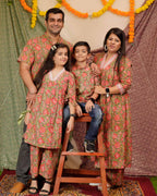 Basil Floral Co-ord Family Set