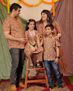 Basil Floral Co-ord Family Set