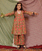 Basil Floral Kids Dress