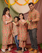 Basil Floral Co-ord Family Set