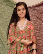 Basil Floral Kids Dress