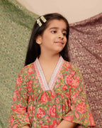 Basil Floral Kids Dress