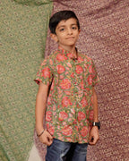 Basil Floral Co-ord Family Set
