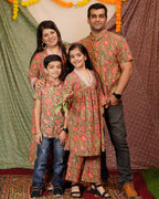 Basil Floral Co-ord Family Set