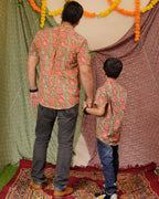 Basil Floral Father Son Twinning