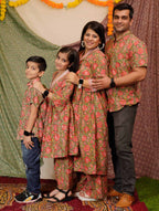 Basil Floral Co-ord Family Set