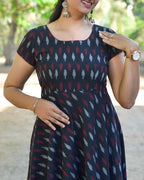 Blackberry Ikat Dress
