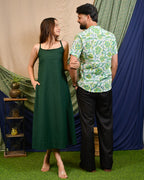 Forest Floral Jacket Couple Set