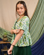 Forest Floral Jacket Dress