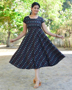 Blackberry Ikat Dress
