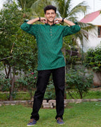 Pickle Green Glorious Kurta