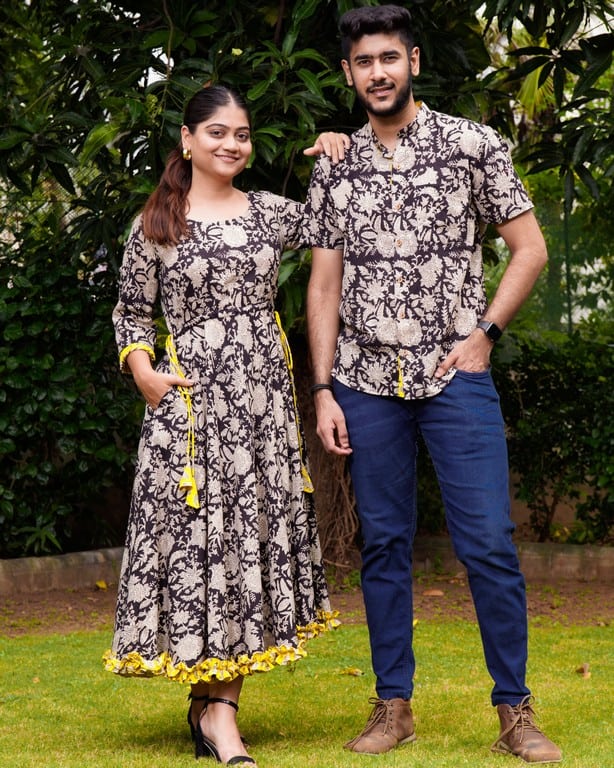 Moonstone Black Couple Set