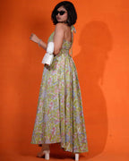 Mint Green Halter Neck Dress