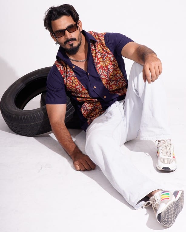 Leafy Wood Button Down Shirt