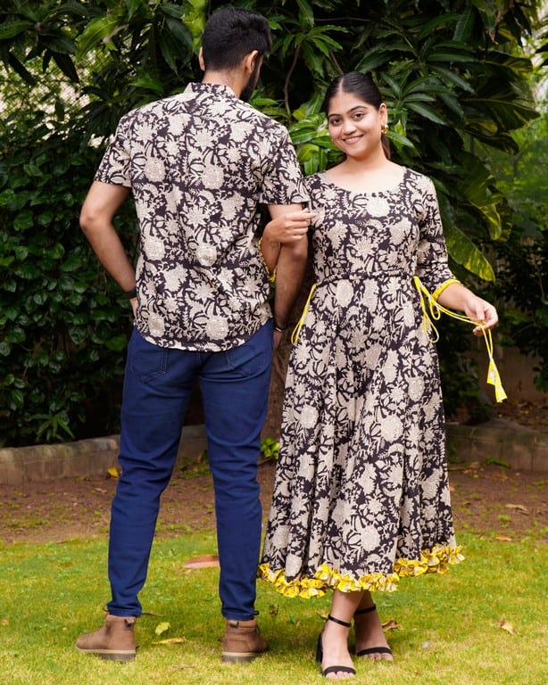 Moonstone Black Couple Set