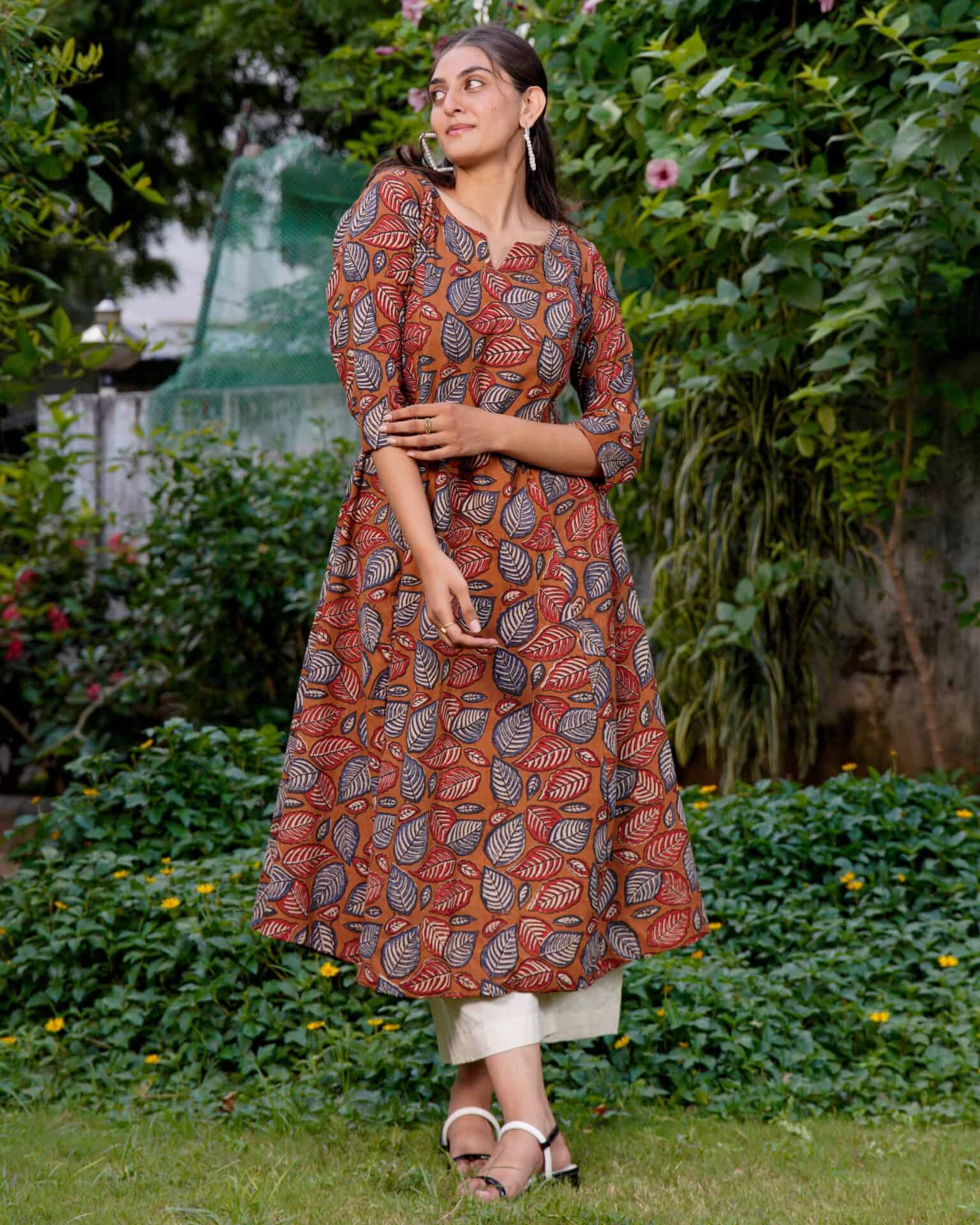 Mustard floral Kiara dawn maternity Dress