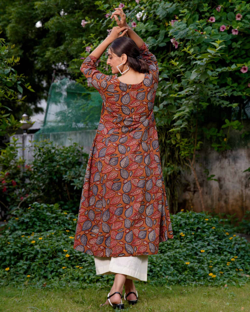 Mustard floral Kiara dawn maternity Dress