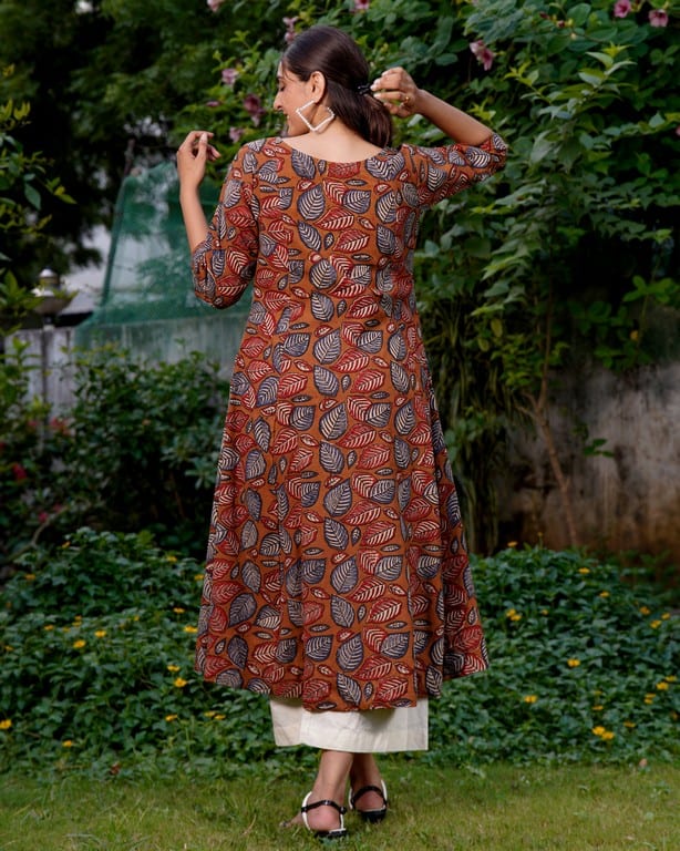 Mustard Floral Kiara Dawn Kurta