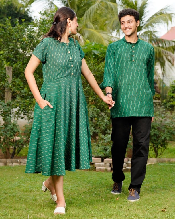 Pickle Green Glorious Couple Set