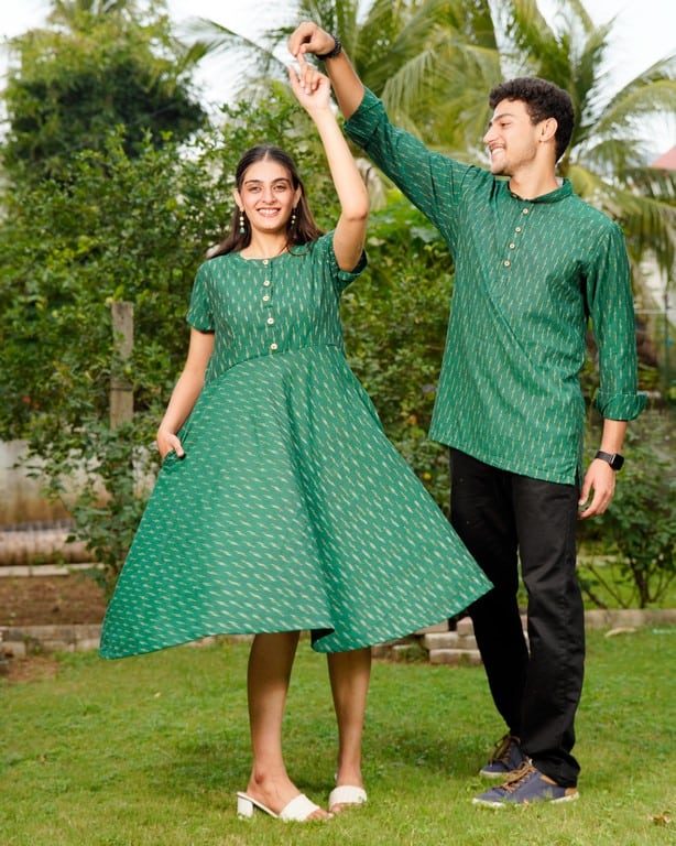 Pickle Green Glorious Couple Set